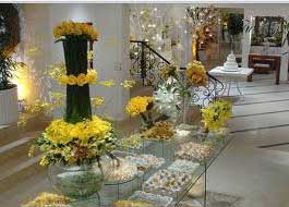 dicas de casamentos decorados em amarelo