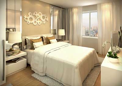 fotos de quartos decorados simples