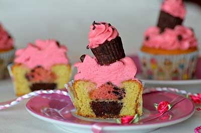 Cupcakes decorados em imagens