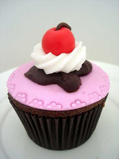 fotos de cupcakes decorados