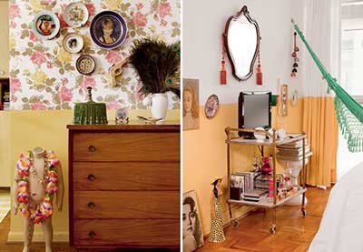 decoração romântica