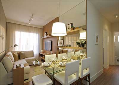 como decorar com espelhos