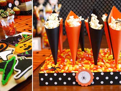 comidas fotos de halloween