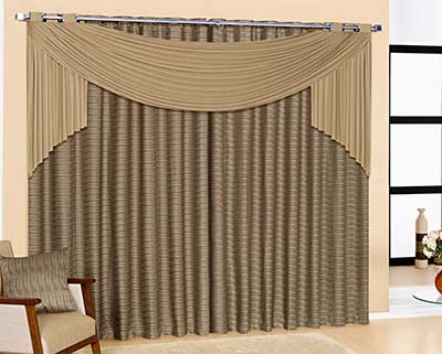decoração com cortinas