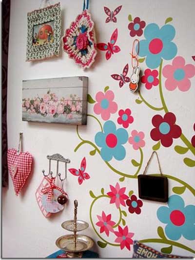 decoração com tecidos de paredes
