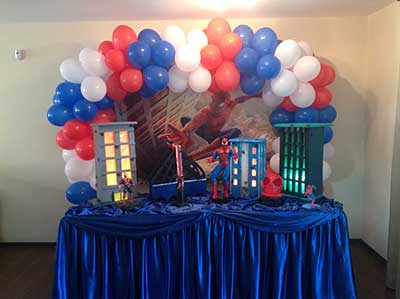 Fotos de Decoração do Homem-Aranha para Festa
