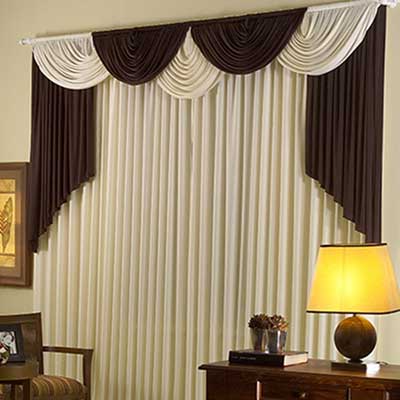 fotos de cortinas de varão