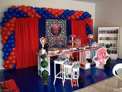 mesa decorada