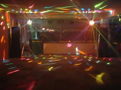 fotos de iluminação de festa