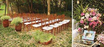 fotos de decoração de casamento
