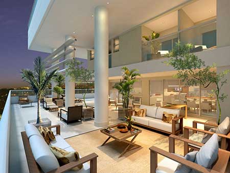apartamentos de luxo