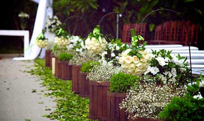 casamento no campo
