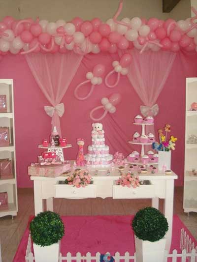 decoração da mesa