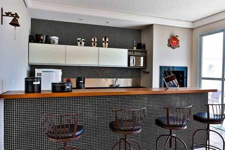 cozinha com revestimento
