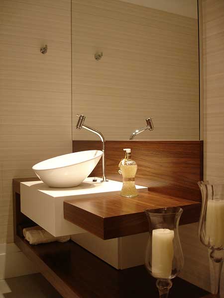 fotos de lavabos decorados