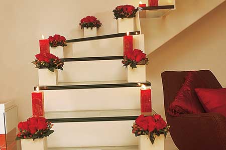 decoração de escadas