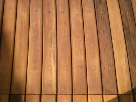 deck de madeira