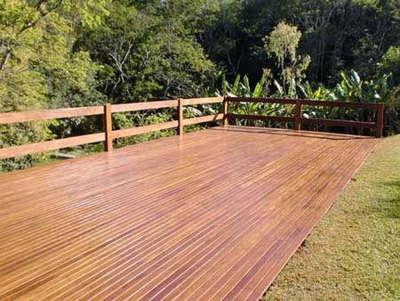 decoração de deck