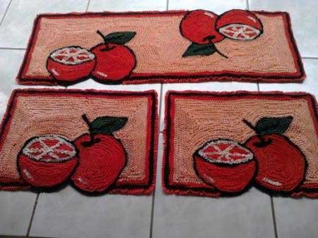 modelos de tapete frufru