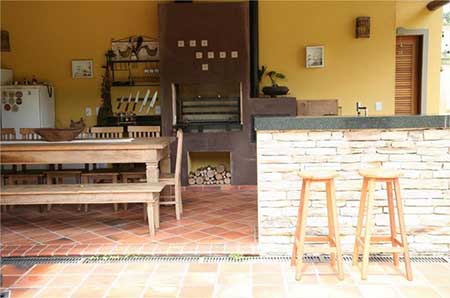 Cozinha externa 6 imagens de decoração de área externa