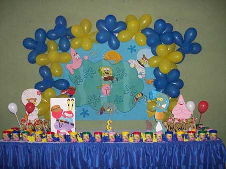 mesa decorada