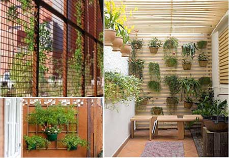 como montar jardim vertical
