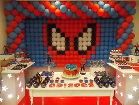 aniversário do homem aranha