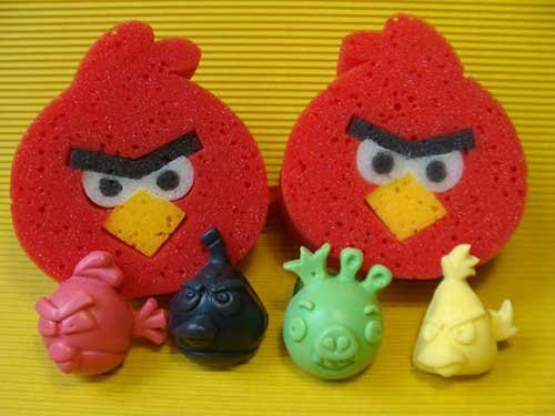 aniversário angry birds