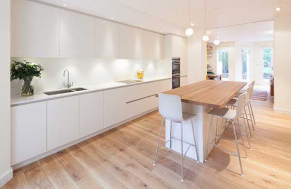 decoração de cozinha nórdica