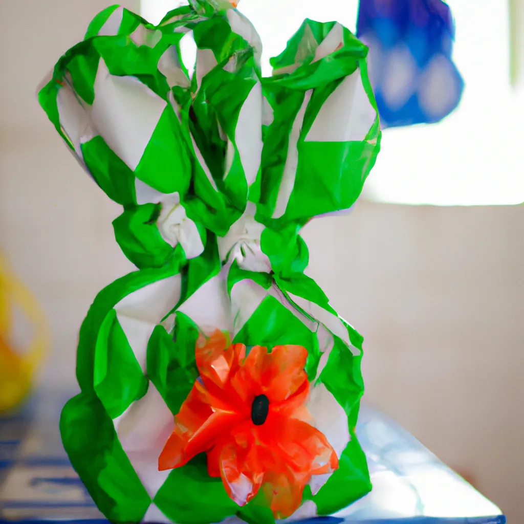 Fotos Artesanato com sacolas e embalagens plasticas