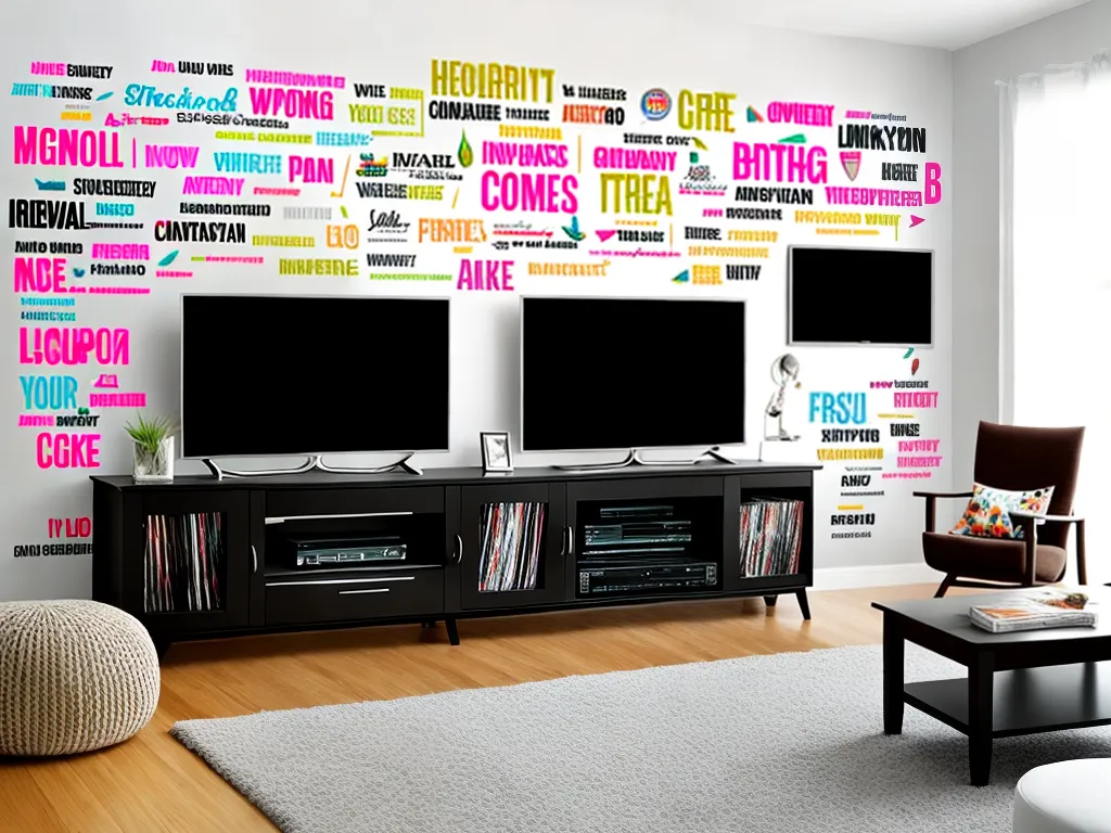 Dicas adesivos decorativos sala tv
