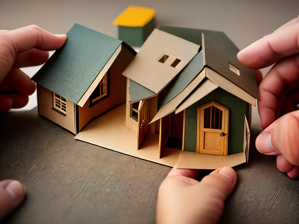 Dicas aprenda fazer cenarios miniaturas papelao 1