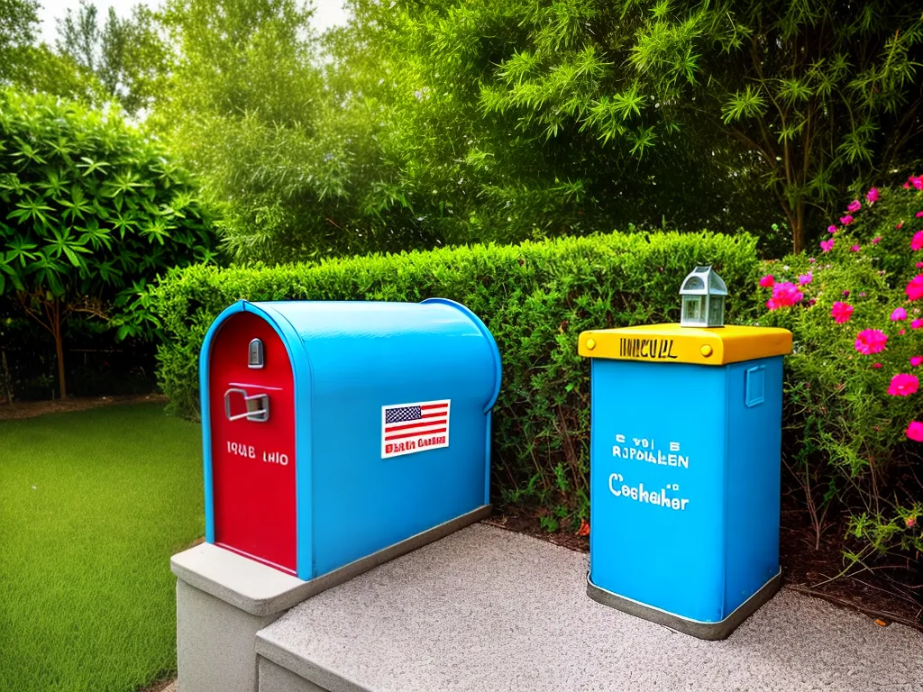 Dicas caixa de correio materiais reciclados