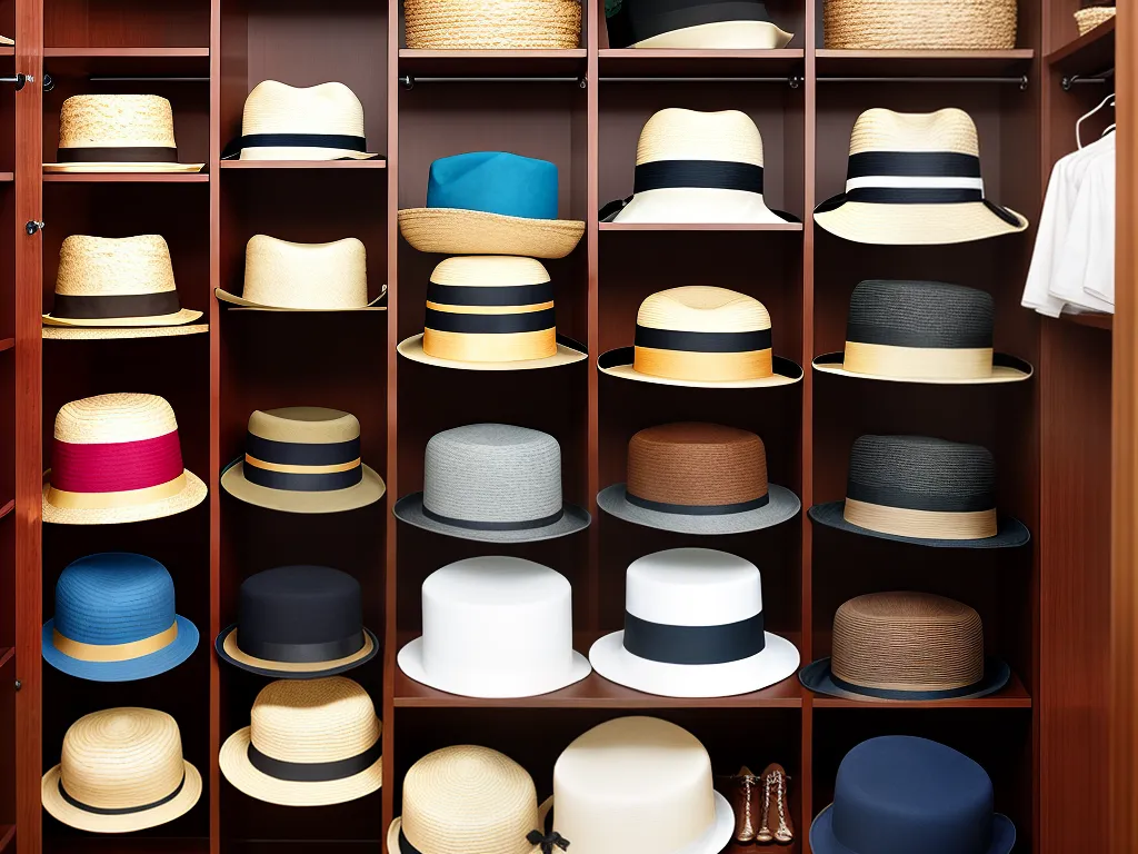 Dicas como guardar chapeus e bones