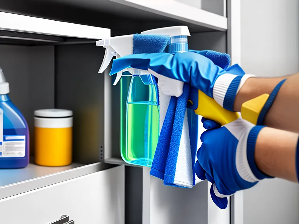 Dicas como guardar produtos de limpeza de forma segura