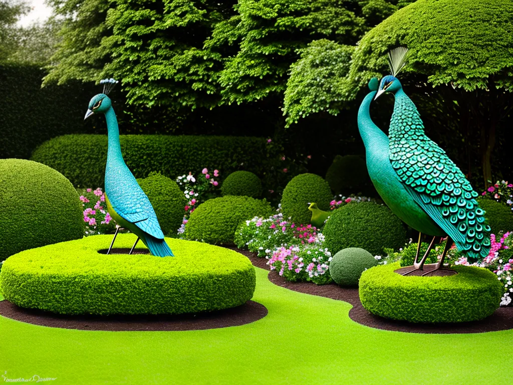 Dicas topiaria e jardinagem como integrar esculturas de plantas em seu jardim
