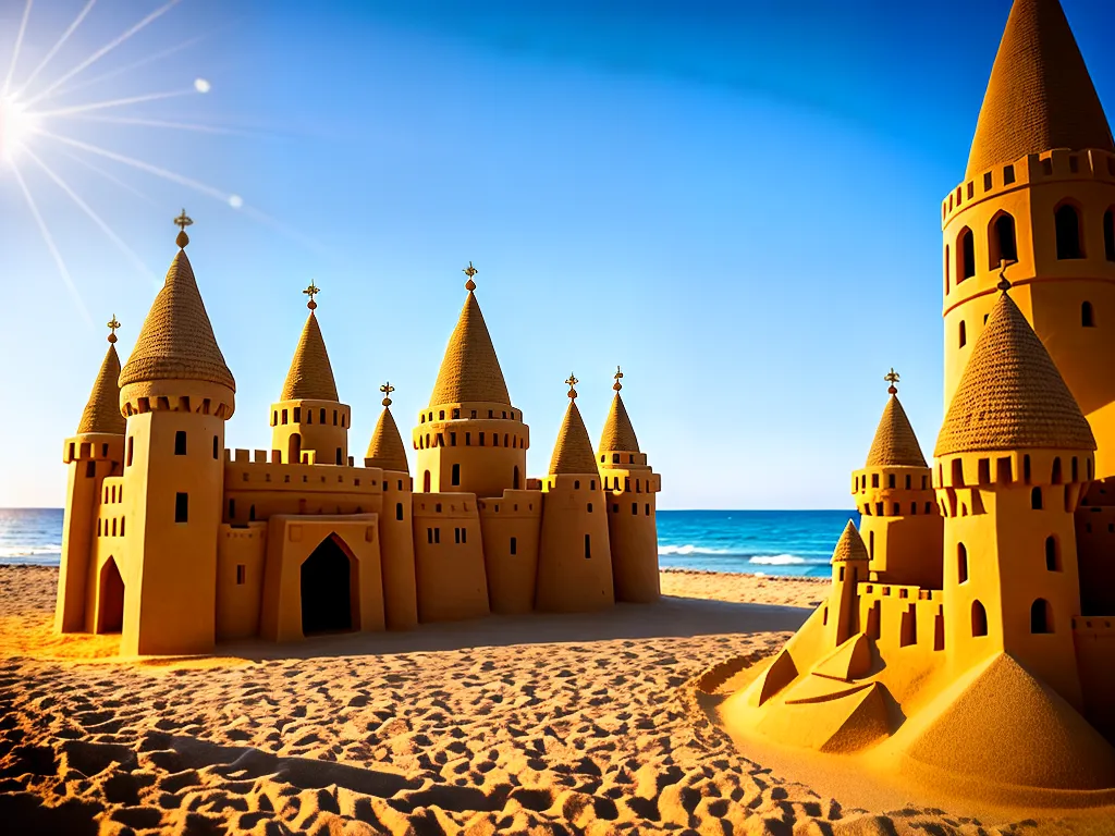 Dicas tutorial esculturas areia criar castelo praia