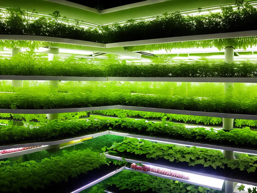 Alimentação Urbana: Aquaponia e Agricultura Vertical