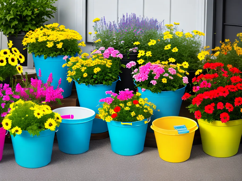 Guia para Escolher Baldes para Flores