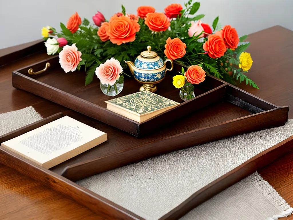 Vintage: Bandejas Decorativas para sua Casa