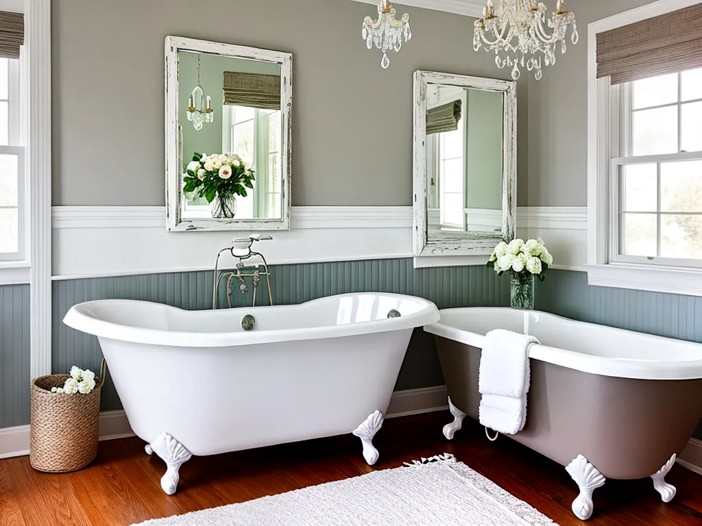 Transforme seu Banheiro em Shabby Chic