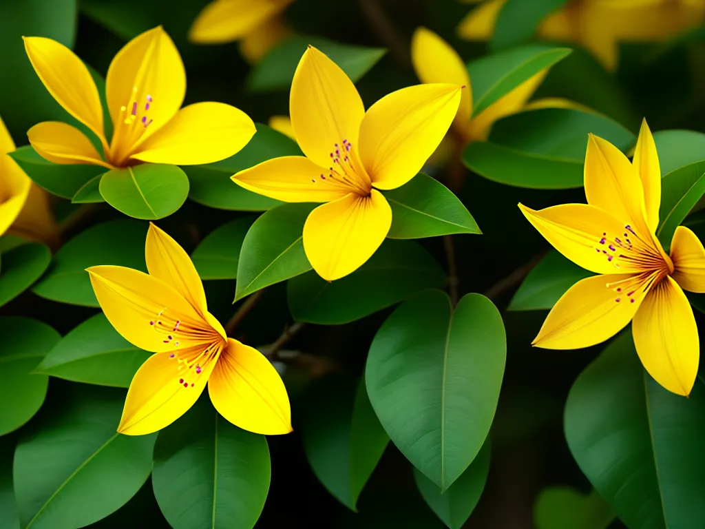 Bauhinia: Beleza Amarela em Flor