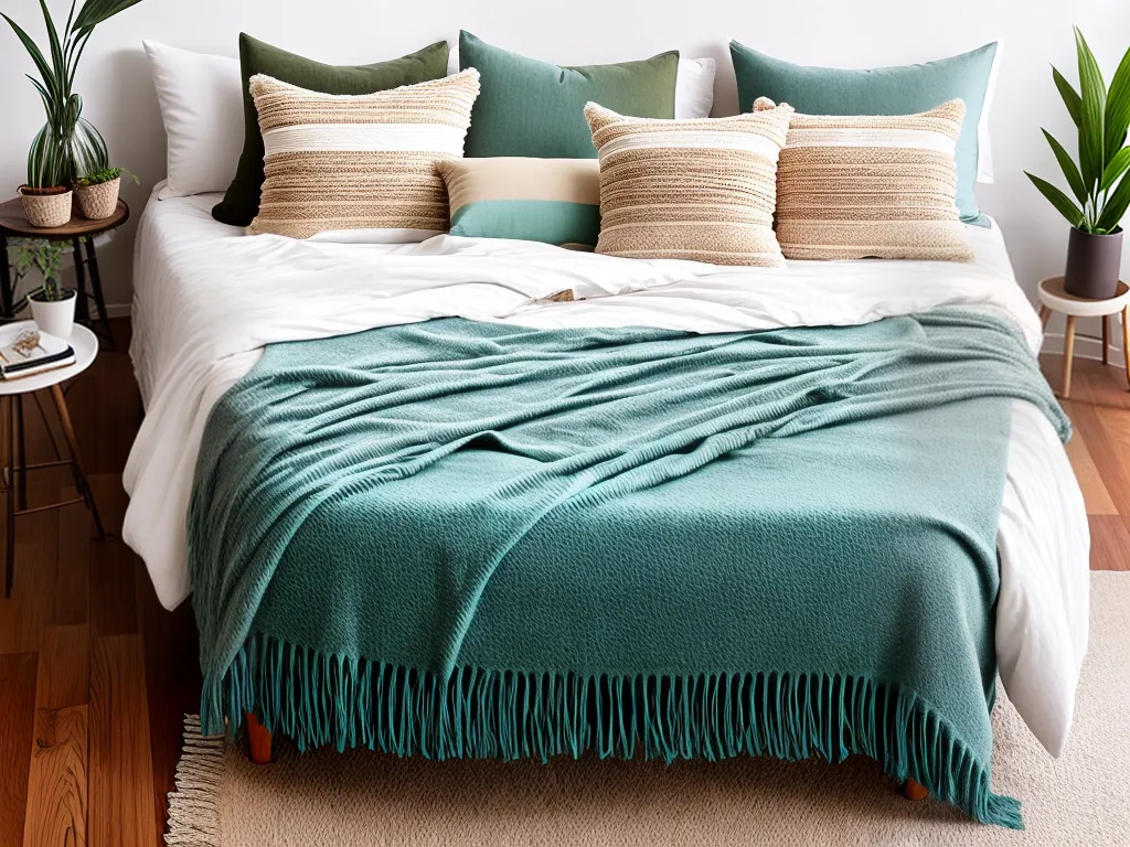 Boêmia na Cama: Capas de Travesseiro com Franjas