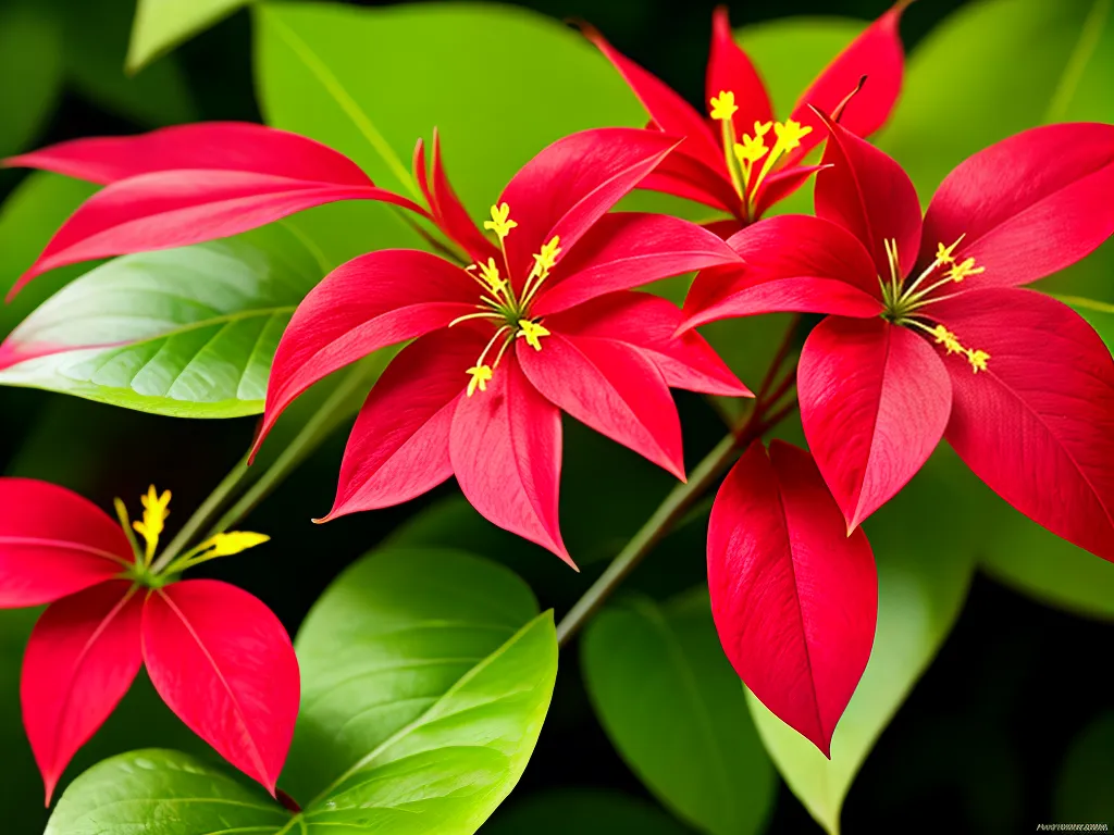Clerodendron Speciosissimum: Beleza Vermelha Exótica