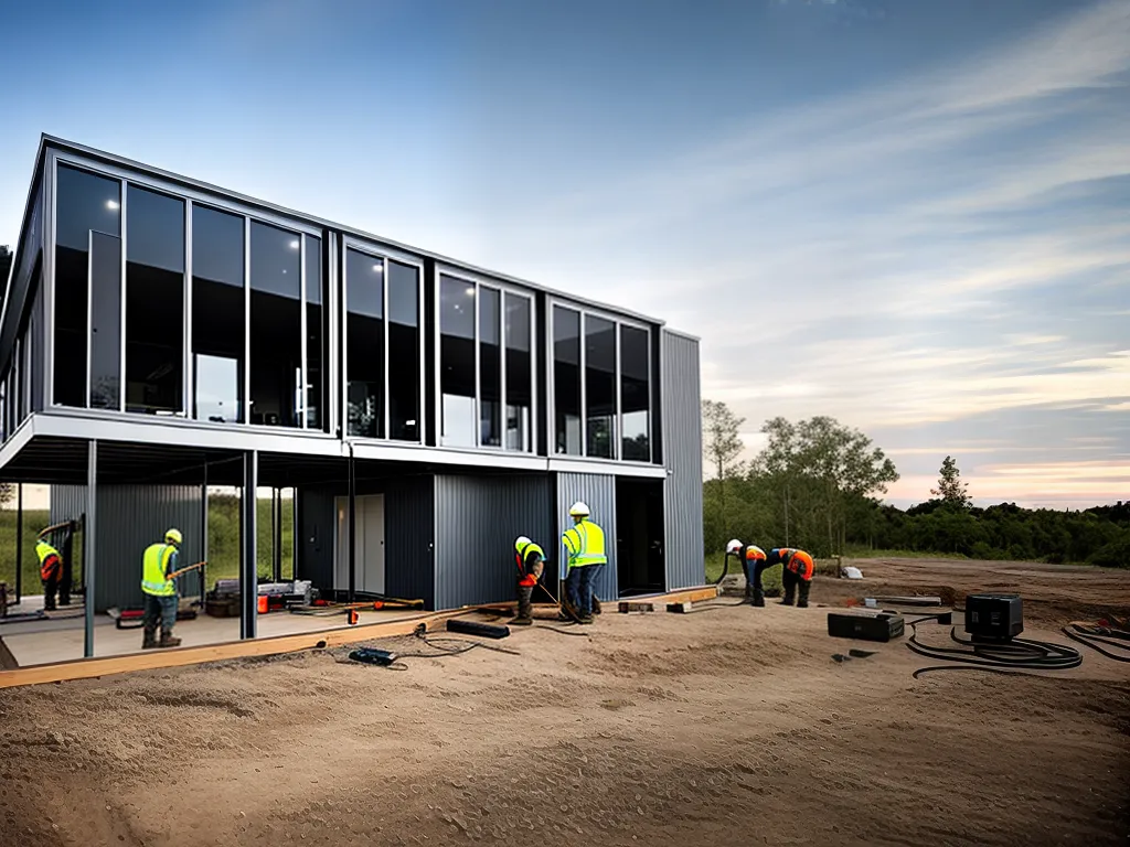 Construindo Casa Pré-fabricada: Passo a Passo