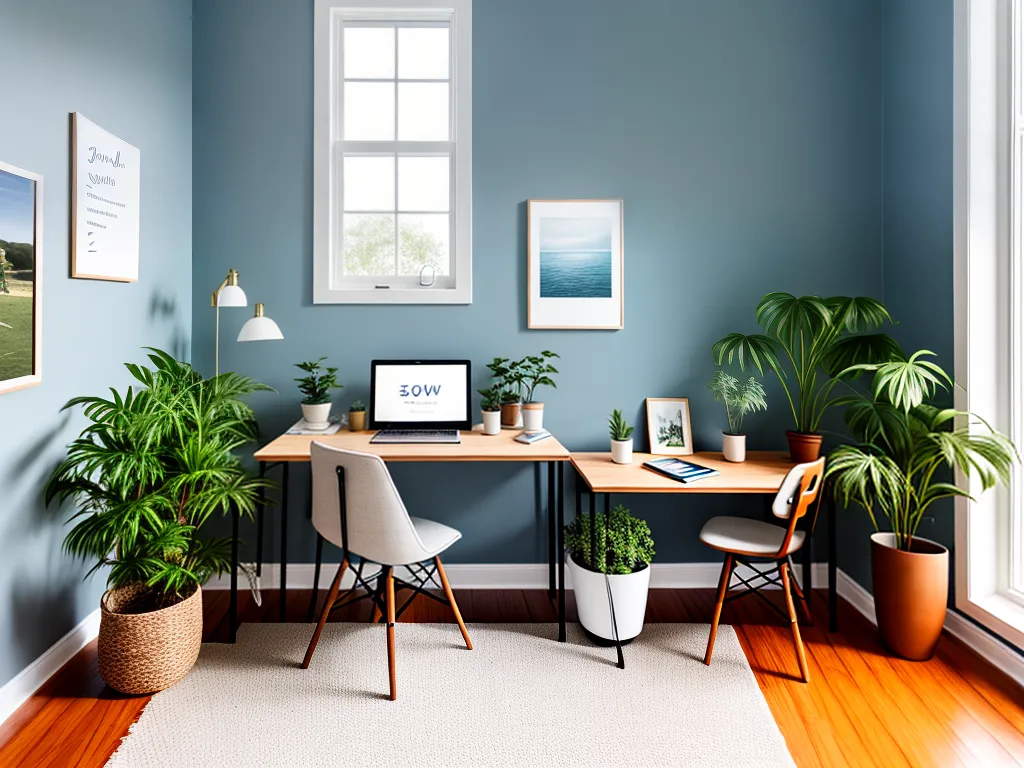 Trabalho em Casa: Ambiente Confortável e Produtivo