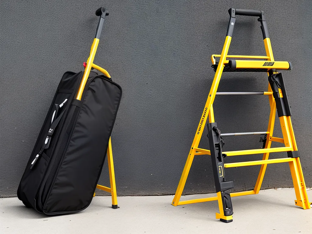 Escada Portátil: Praticidade no Transporte e Armazenamento