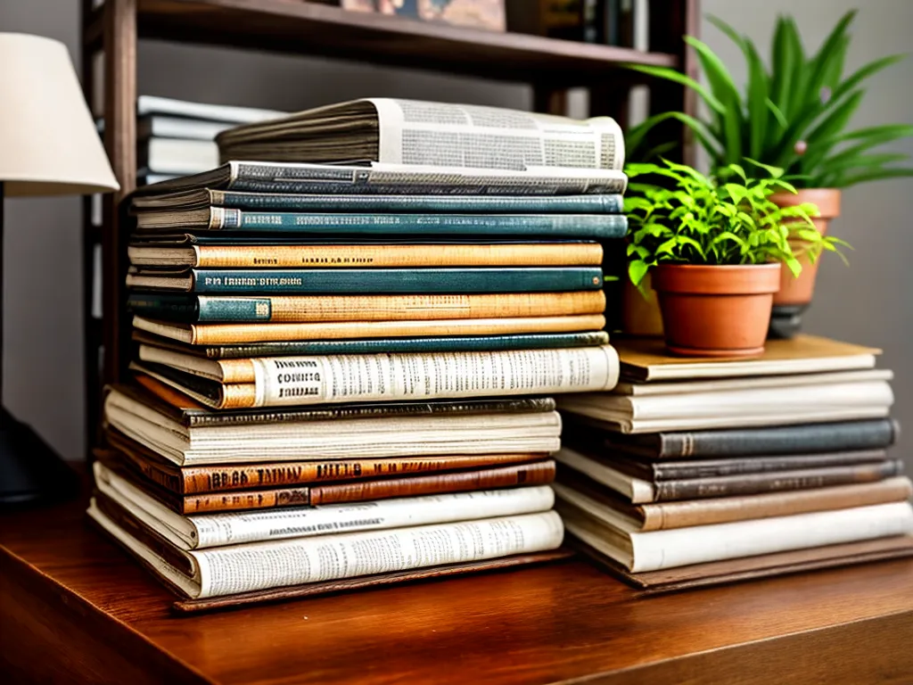 Preservando Memórias: Organizando Jornais e Revistas Antigos.