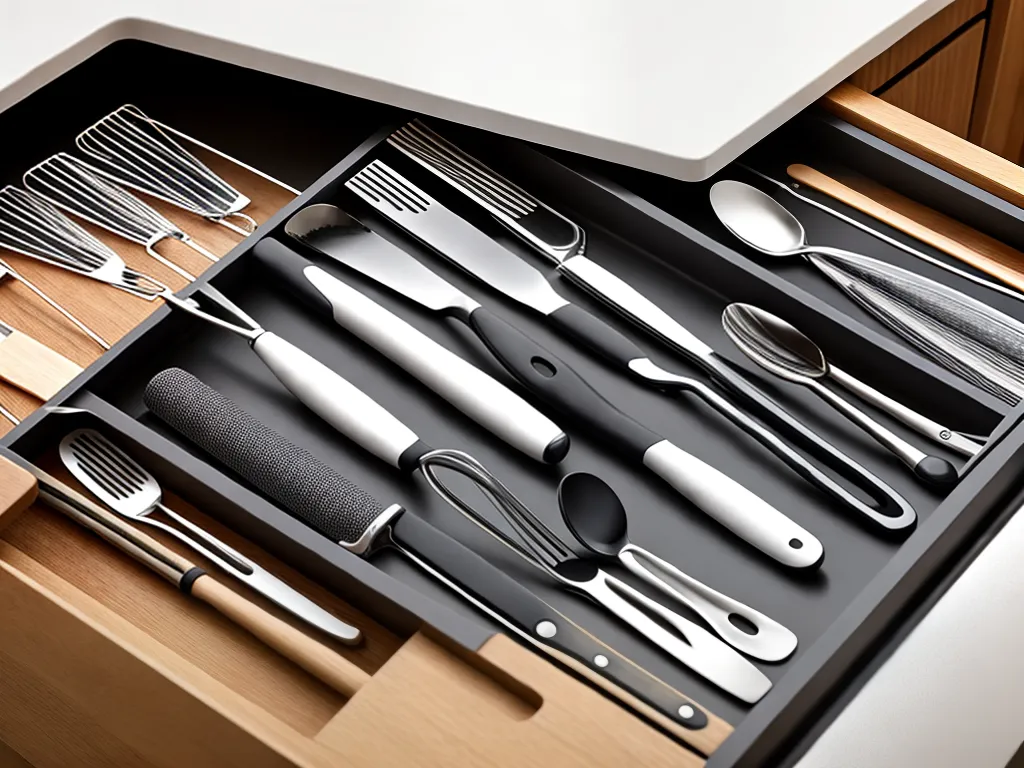 Organizando sua cozinha: Dicas para guardar utensílios.