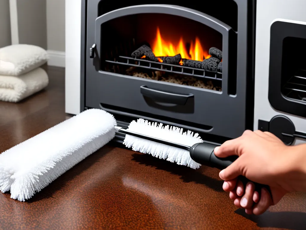 Limpeza eficiente: Espanador para fogão e forno